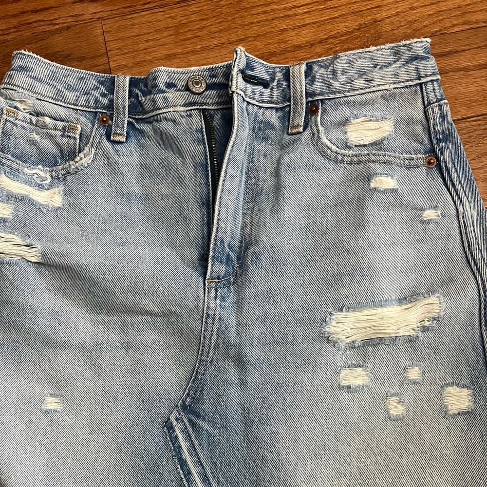 Abercrombie jean skirt